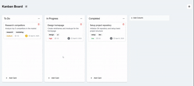Kanban Board