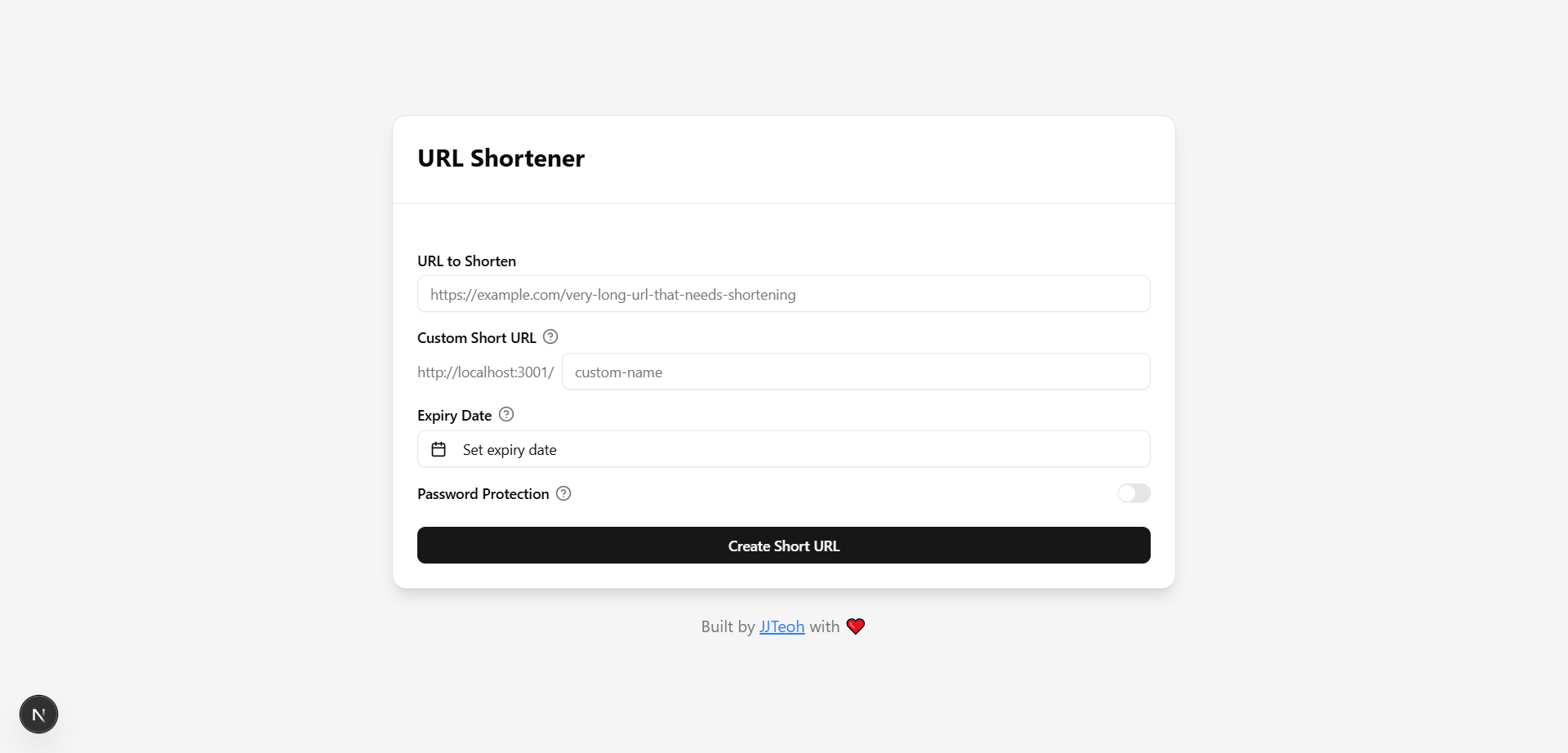 URL Shortener